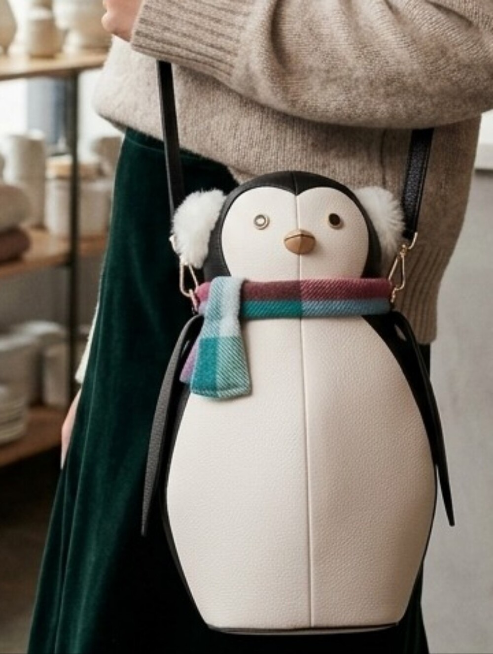 KATE SPADE Morty Peguin Crossbody - Picture 3 of 14